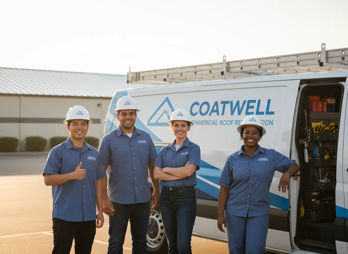 Commercial roof coating company in Hazelhurst, WI